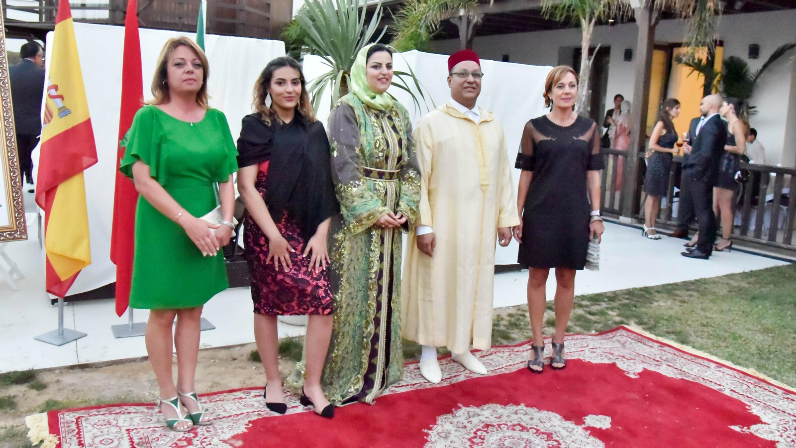 Recepcion del Consul de Marruecos por el 20 Aniversario llegada al trono Mohamed VI