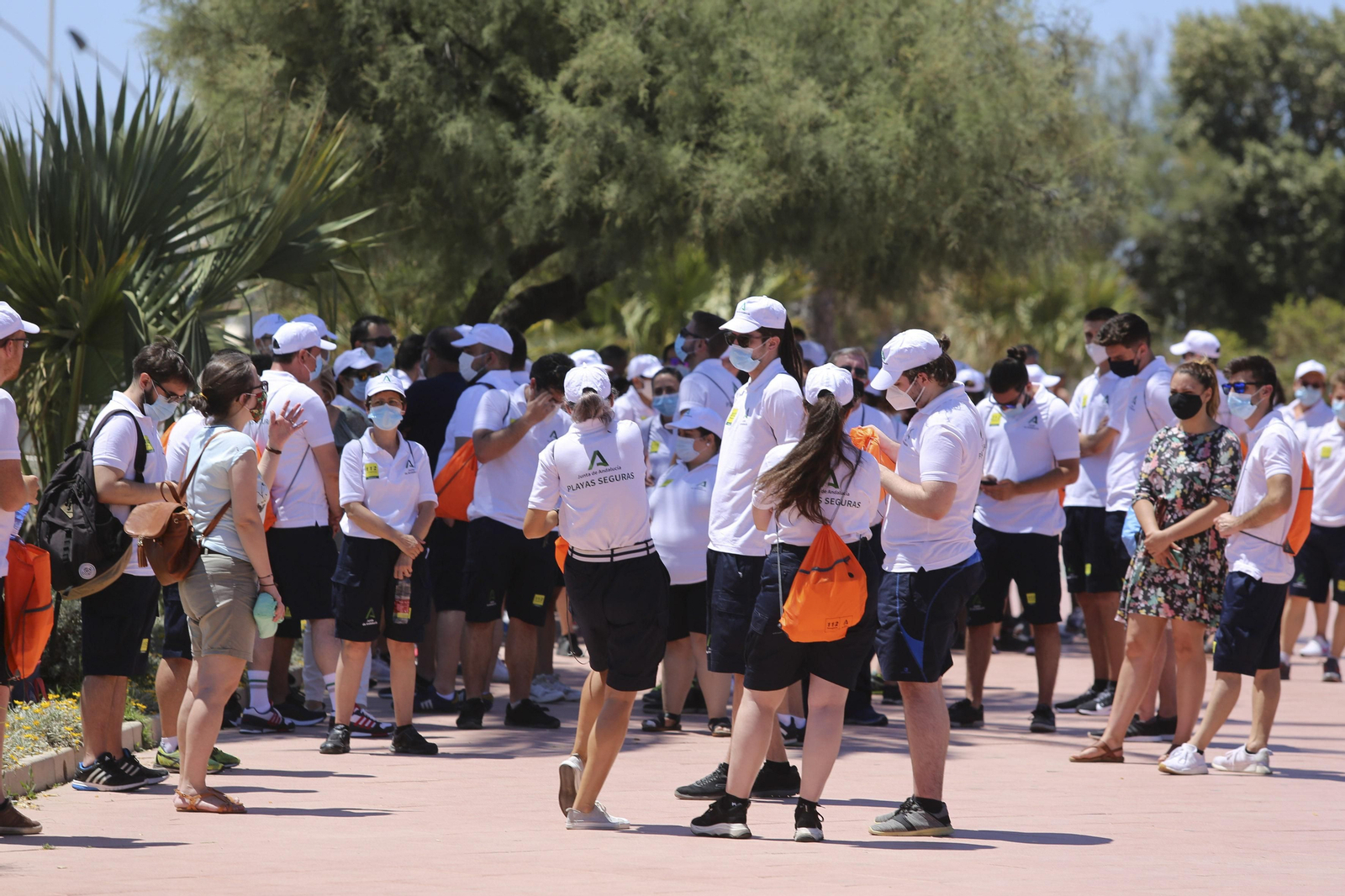 Fotos de los 90 vigilantes de la playa en Málaga capital