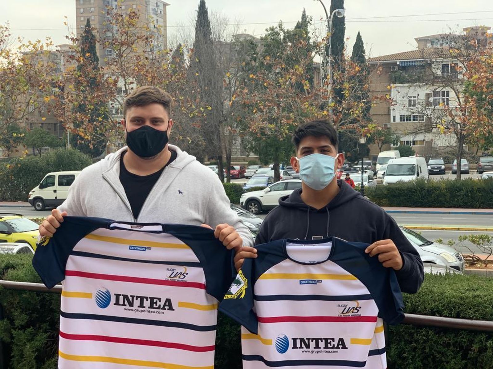 Juani y Rama, nuevos jugadores del CD Mairena Rugby.