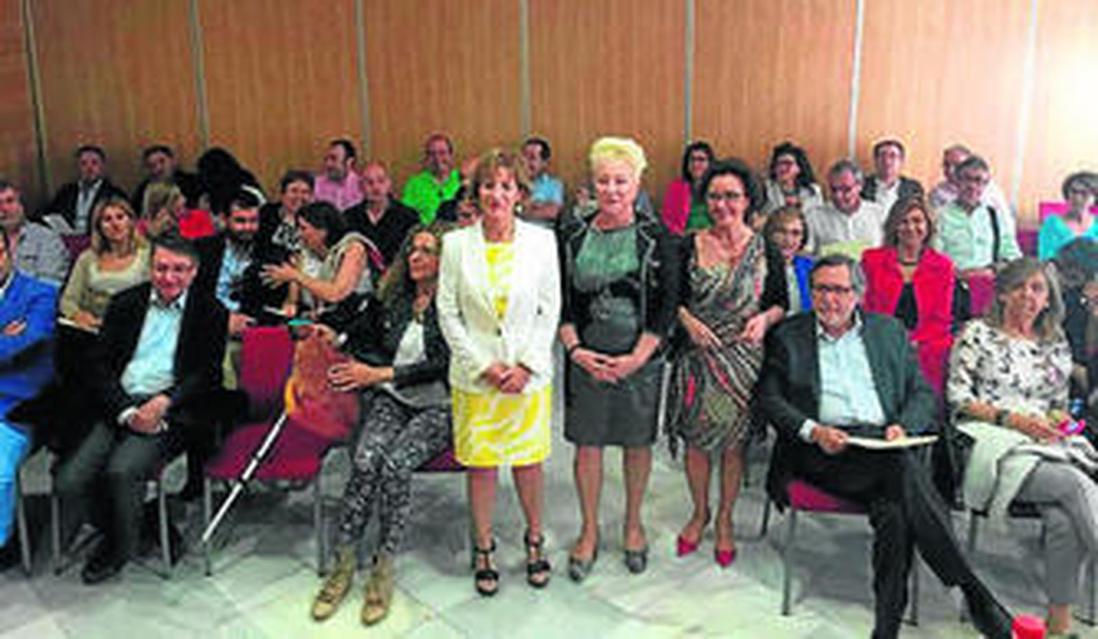 Participantes en las jornadas de evaluación.