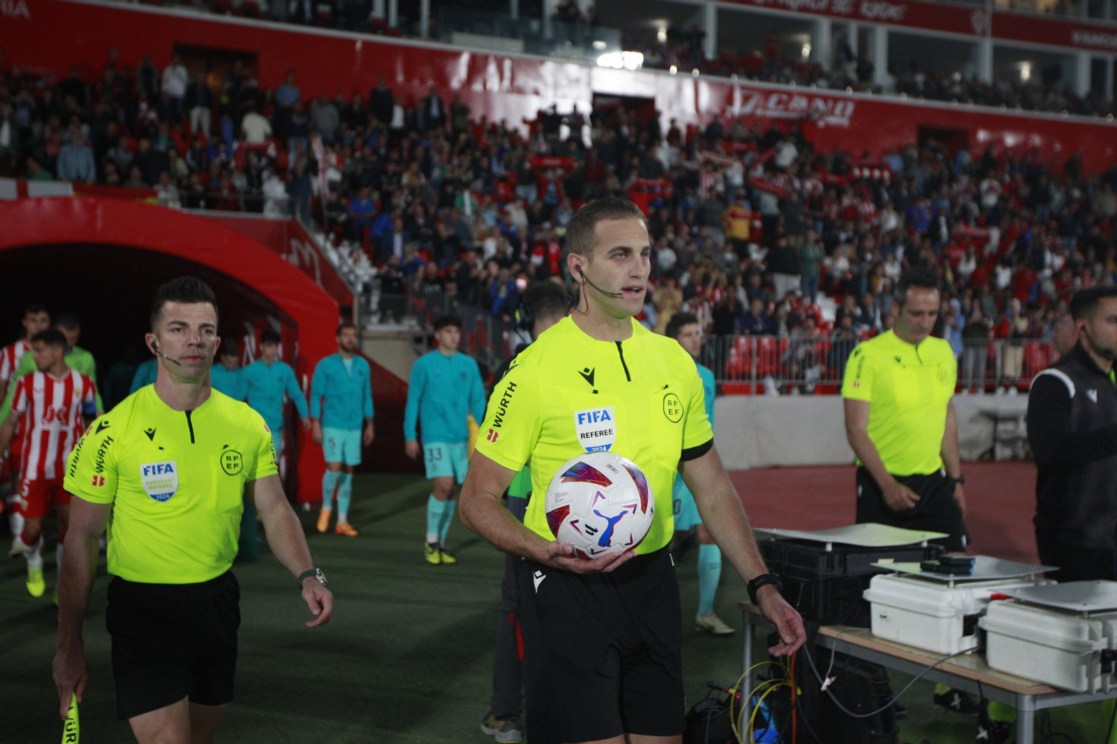 Las mejores imágenes del partido U.D. Almería-F.C. Barcelona
