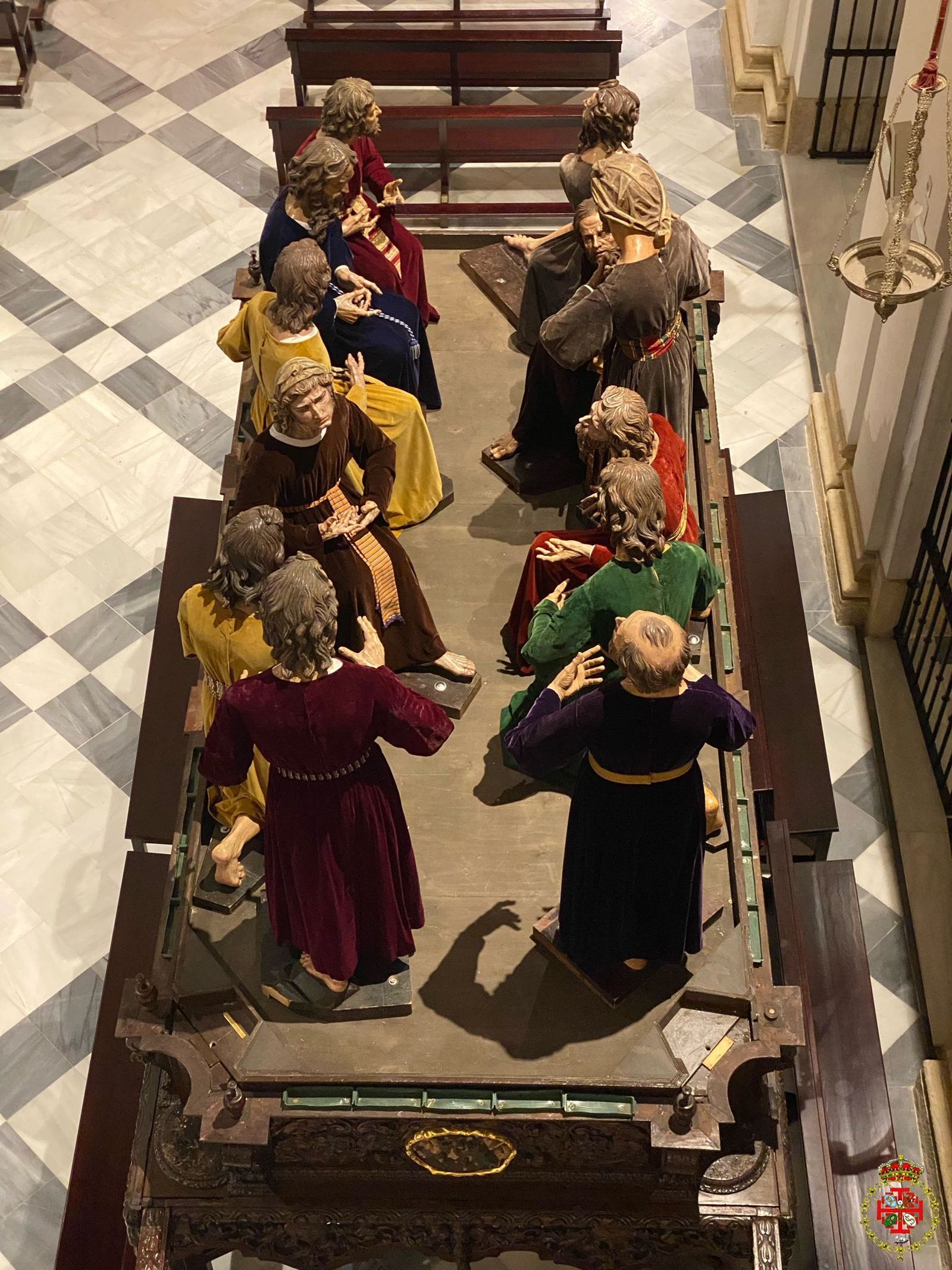 La nueva disposición vista desde arriba.