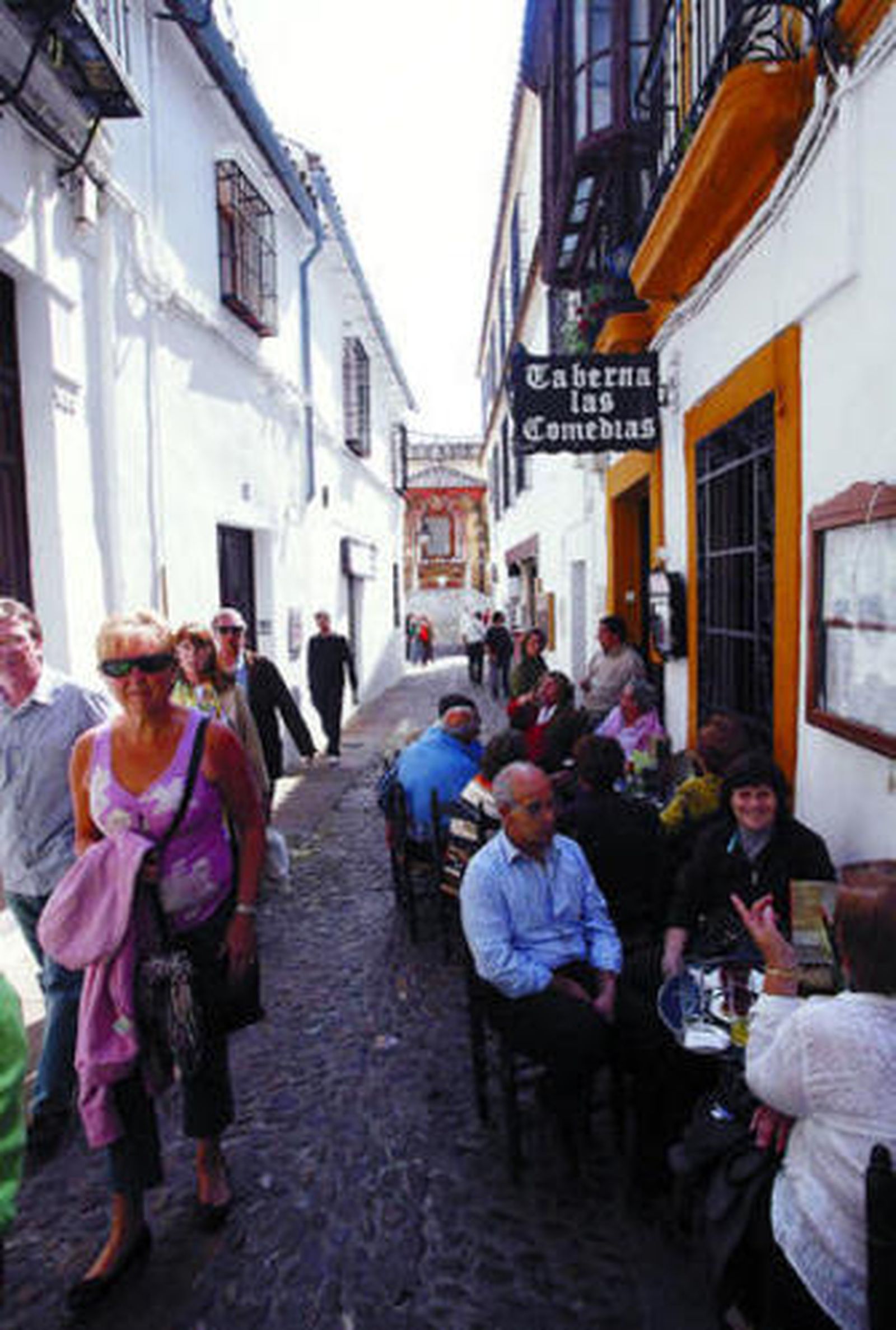 Turistas que estuvieron en la capital el pasado fin de semana.