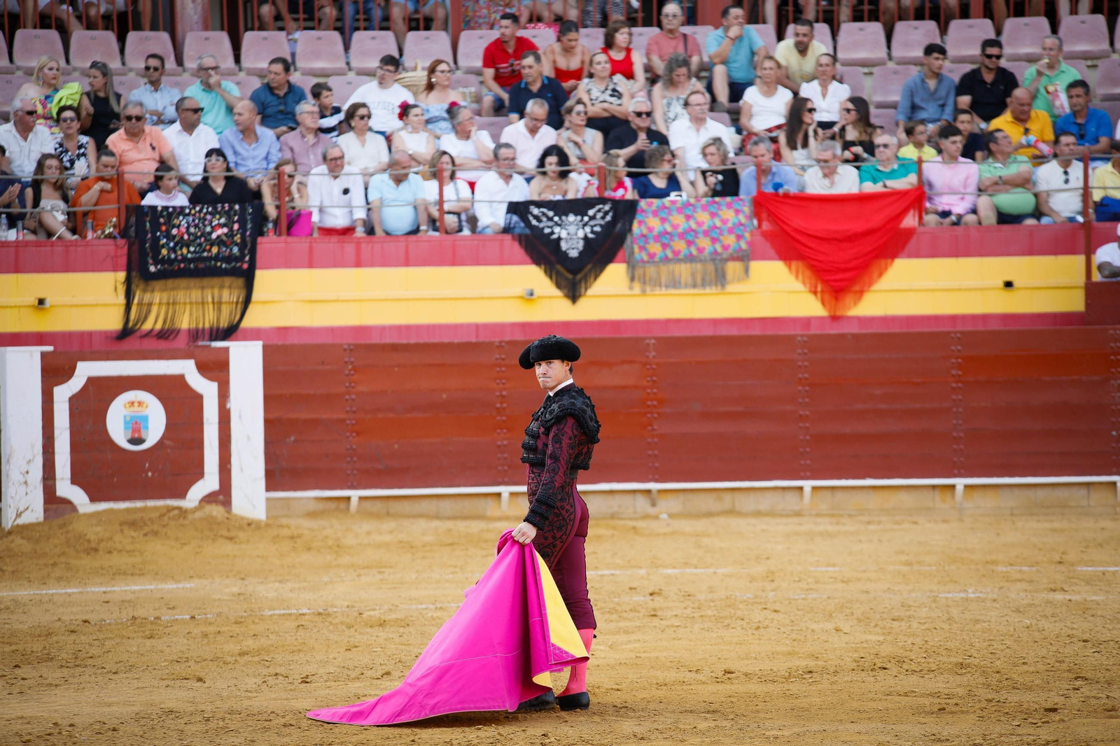 Imágenes de la corrida de toros en Roquetas de Mar