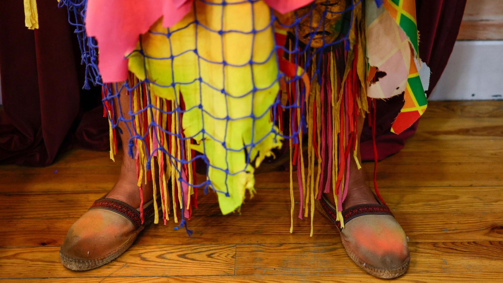 Bambas de tela customizadas.