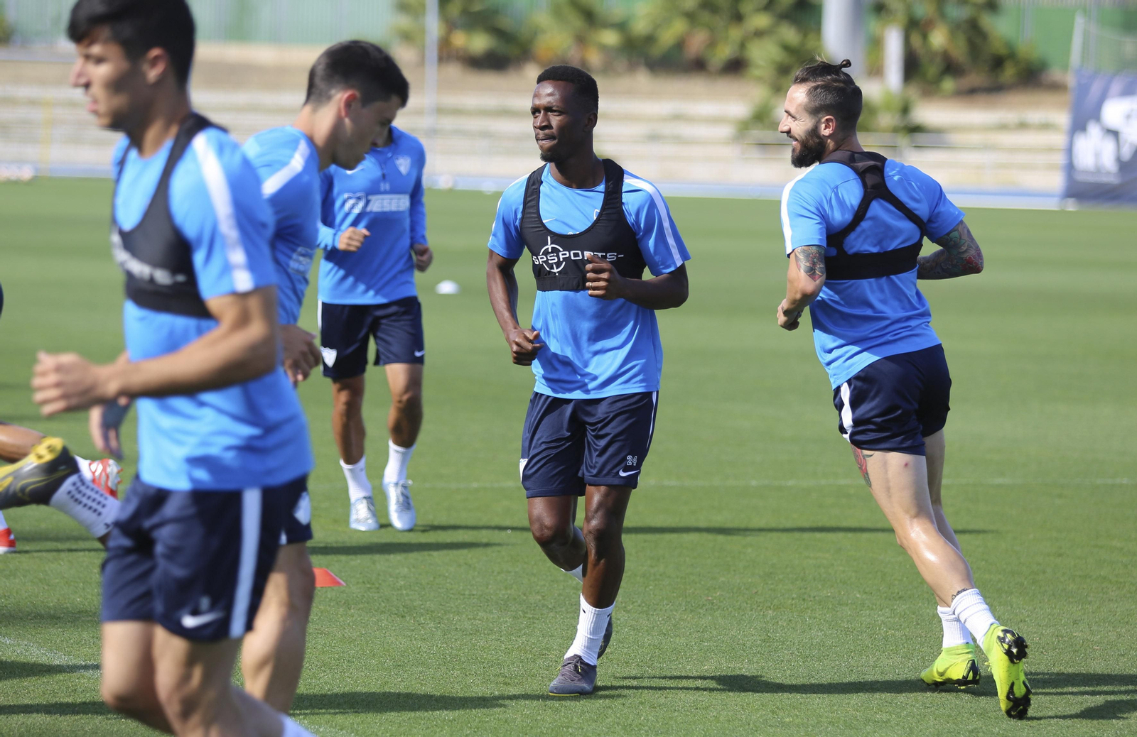 Las imágenes del Málaga CF en la vuelta al trabajo