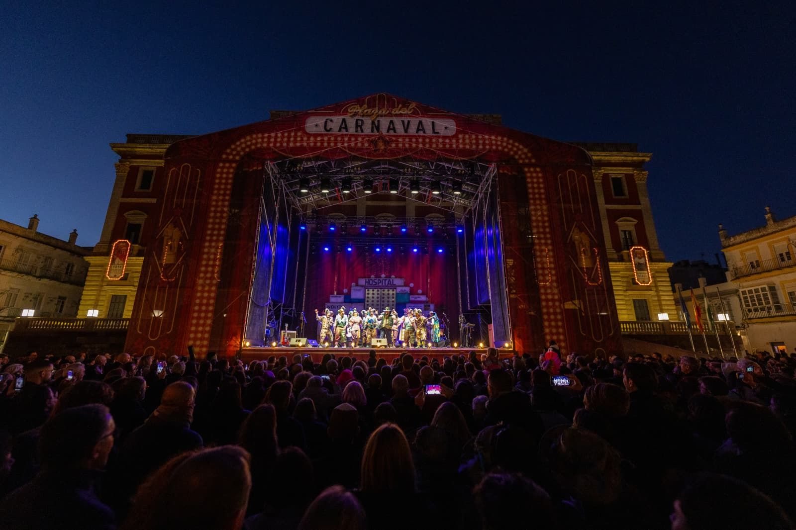 Gala Inaugural del Carnaval en San Fernando con Bienvenido: las imágenes