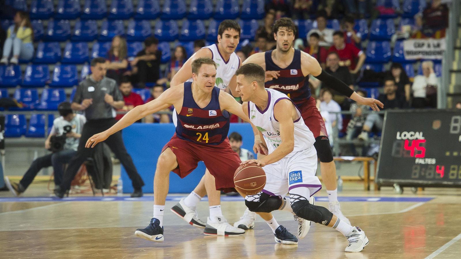 Las imágenes del Barcelona-Unicaja