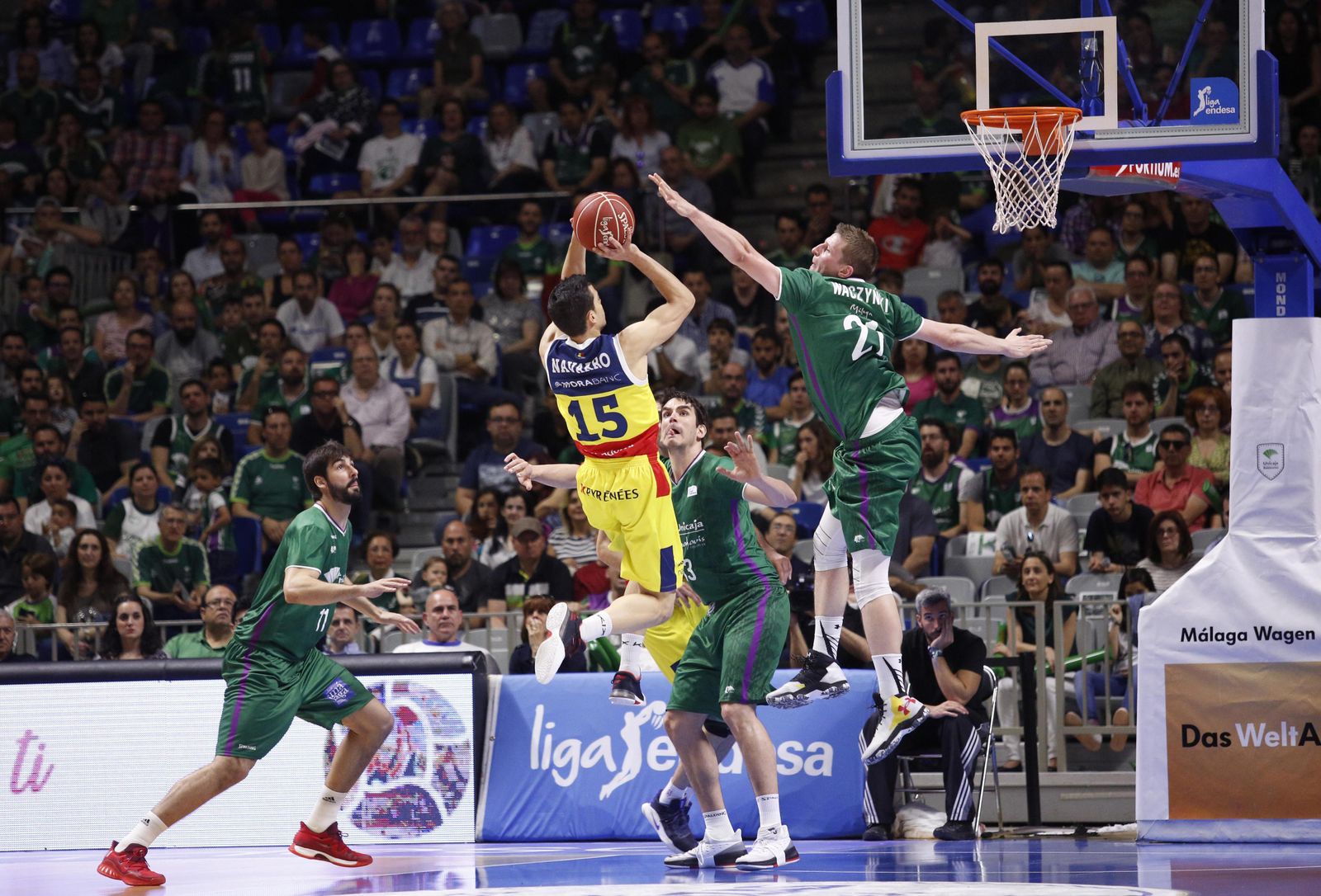 Las imágenes del Unicaja-Andorra