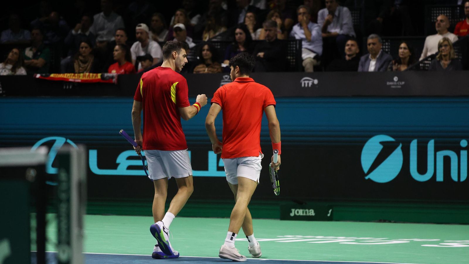 El doble Alcaraz-Granollers vs Koolhof-Van de Zandschulp, en fotos