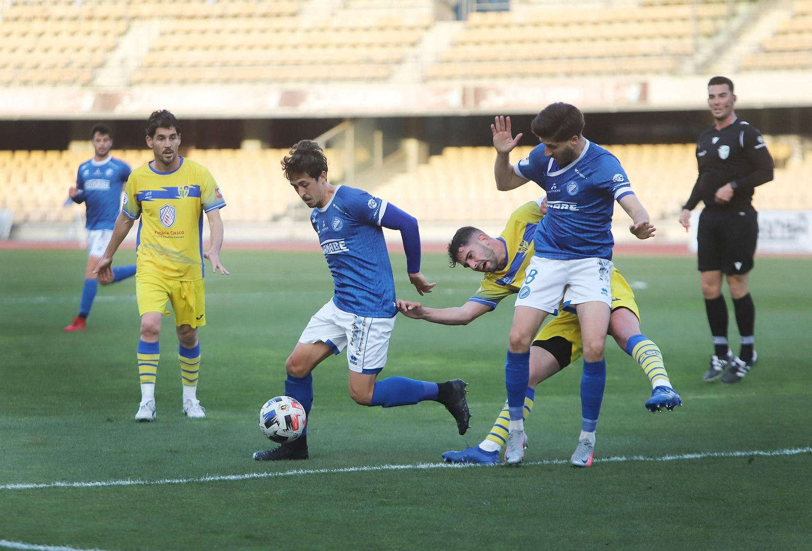 Imágenes del partido entre el Xerez DFC-Conil