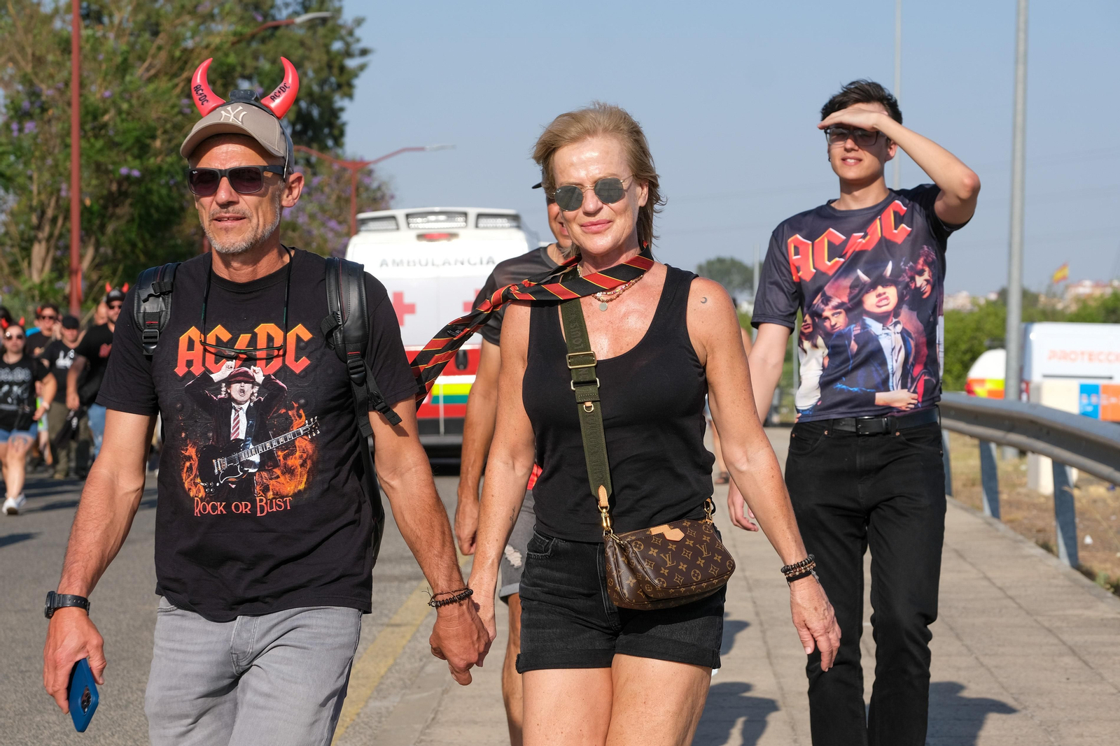 Búscate. Segundo concierto de ACDC en España