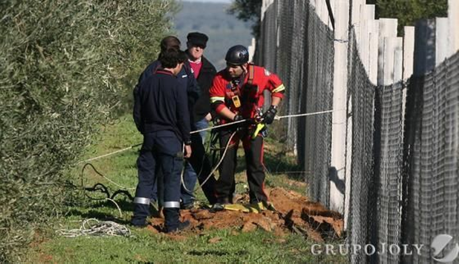 Registros en otras propiedades de la presunta parricida para descartar la existencia de más fetos.

Foto: Antonio Pizarro