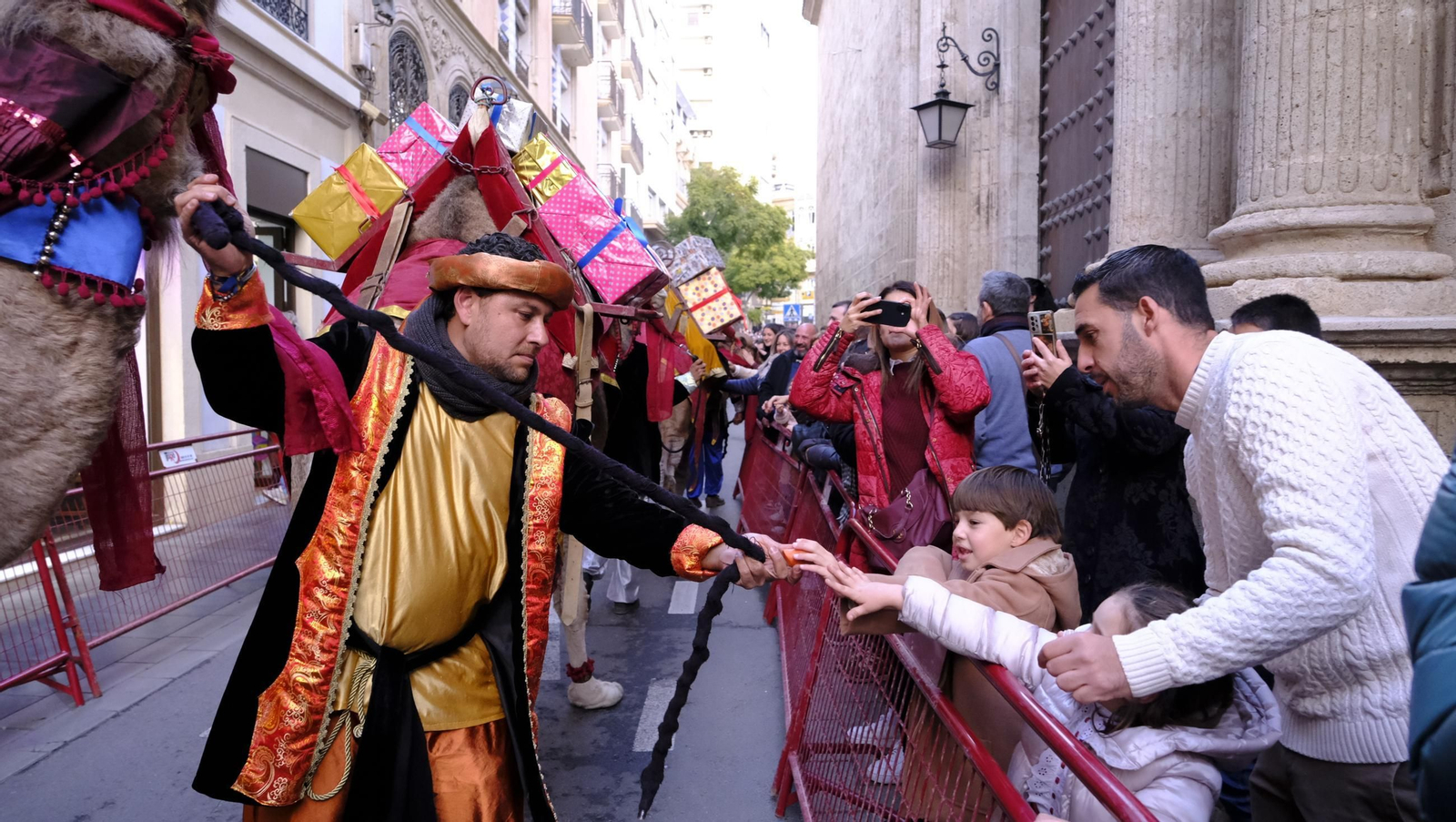 La Cabalgata de Reyes Magos de Almería, en imágenes