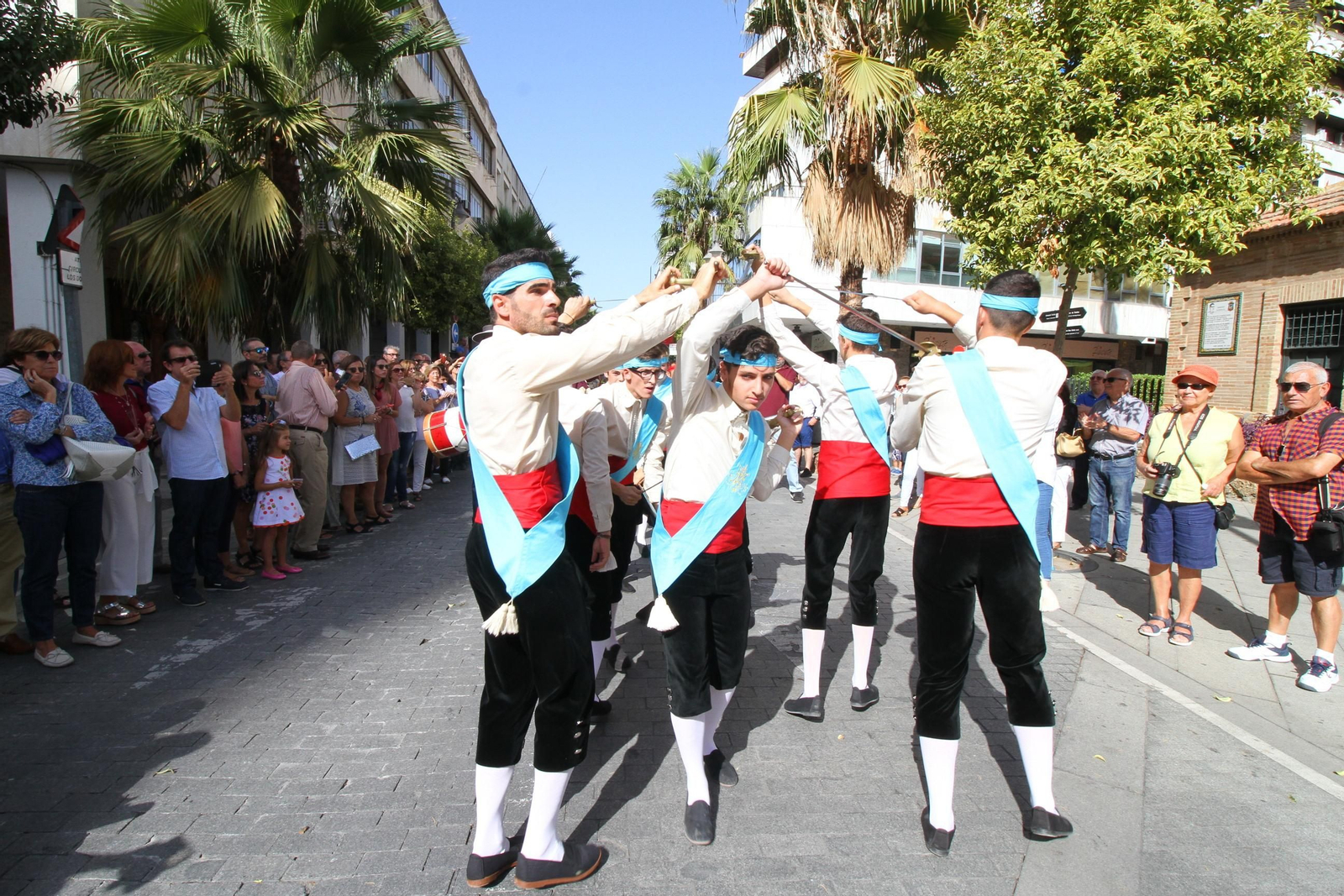Imágenes del desfile Iberoamericano de bailes.