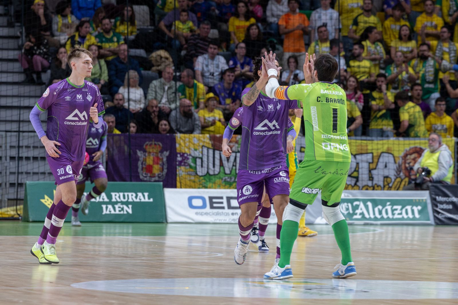 Las mejores imágenes del triunfo del Jaén Paraíso Interior FS para sellar su pasaporte copero