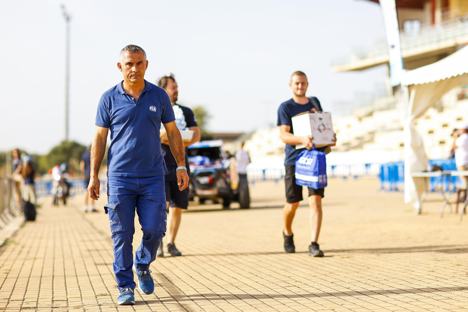 Las imágenes del 'Dakar' de Dos Hermanas