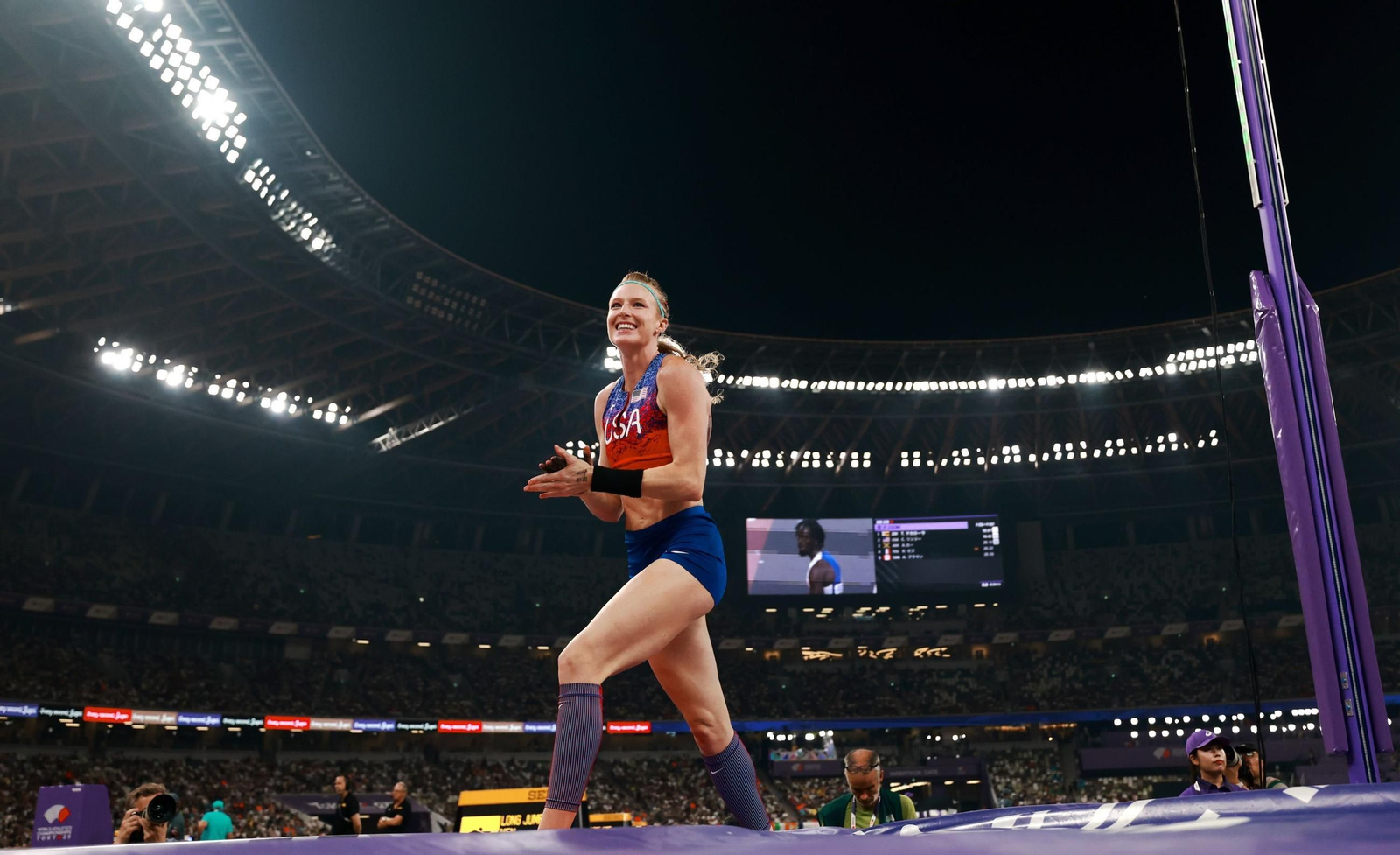 Las fotos de la lesión de Jordan Díaz y del resto de la jornada del Mundial de atletismo