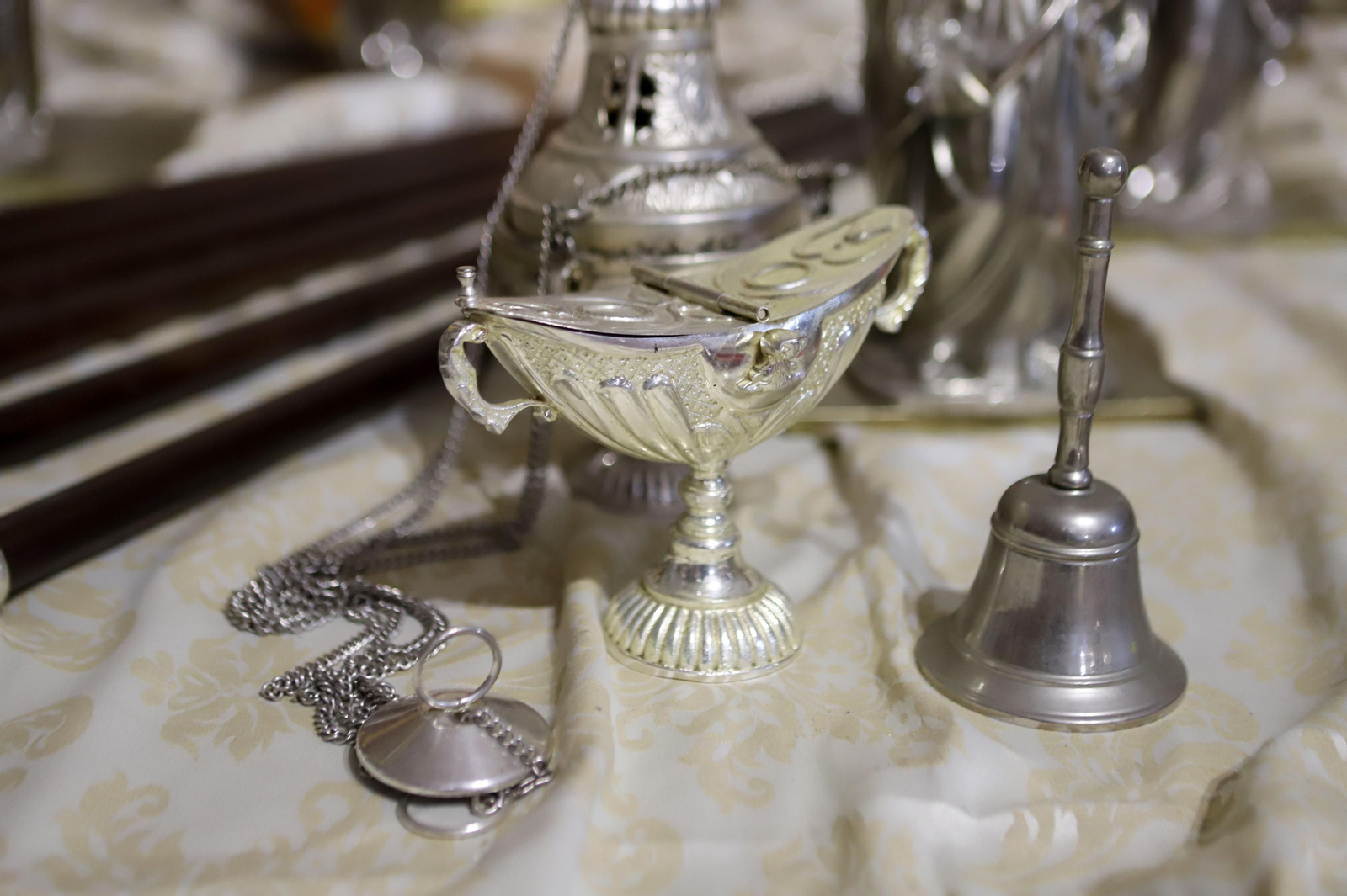 Fotos de los preparativos de la Semana Santa en Algeciras