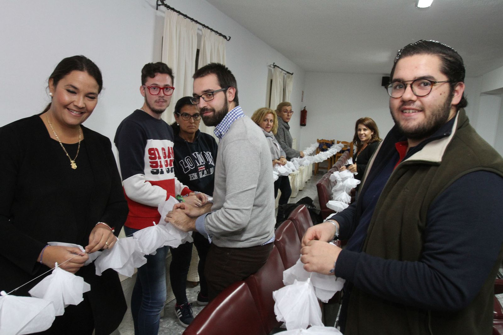 Preparativos en la Hermandad de Huelva para la Magna Rociera