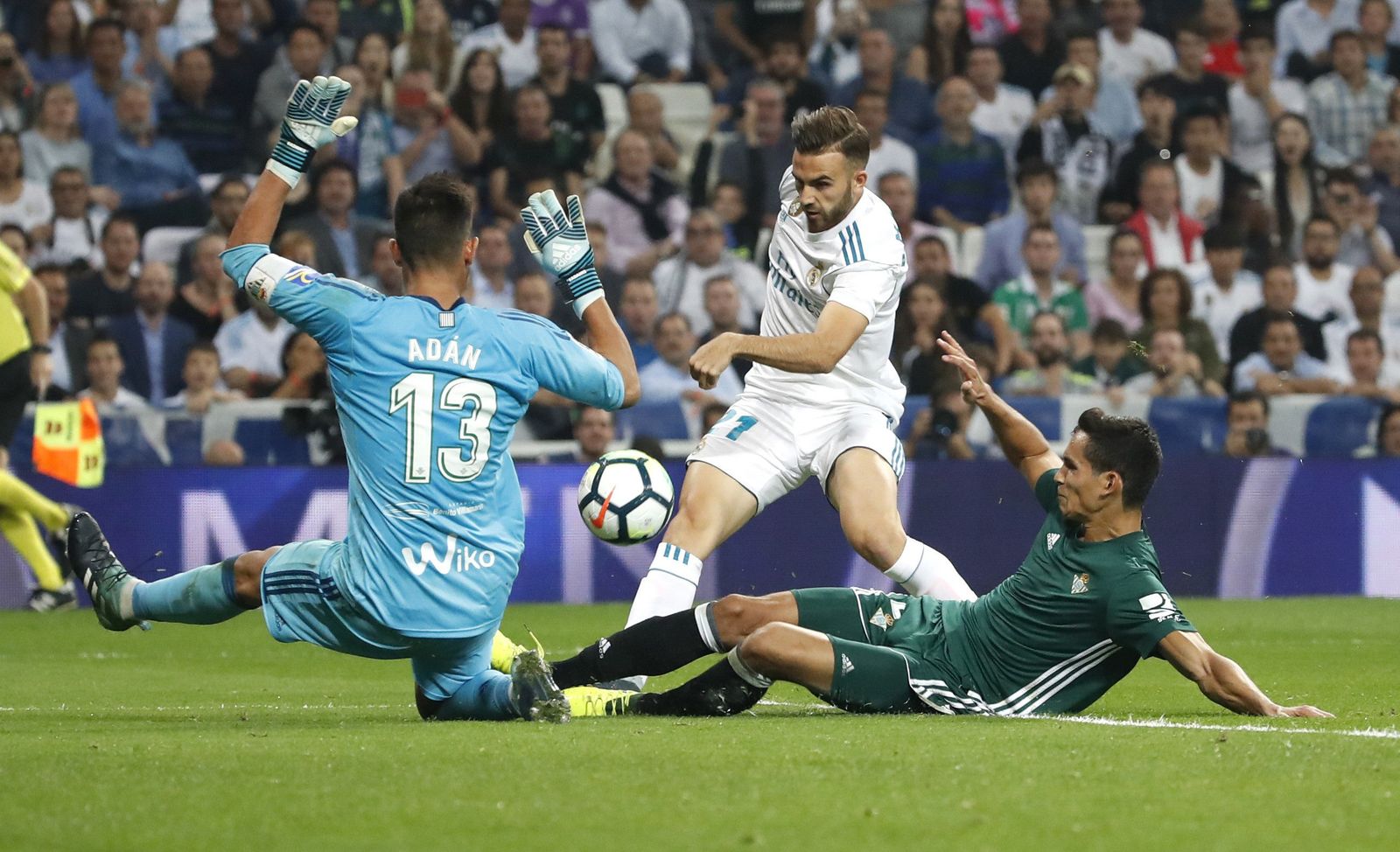 El Real Madrid-Betis, en imágenes