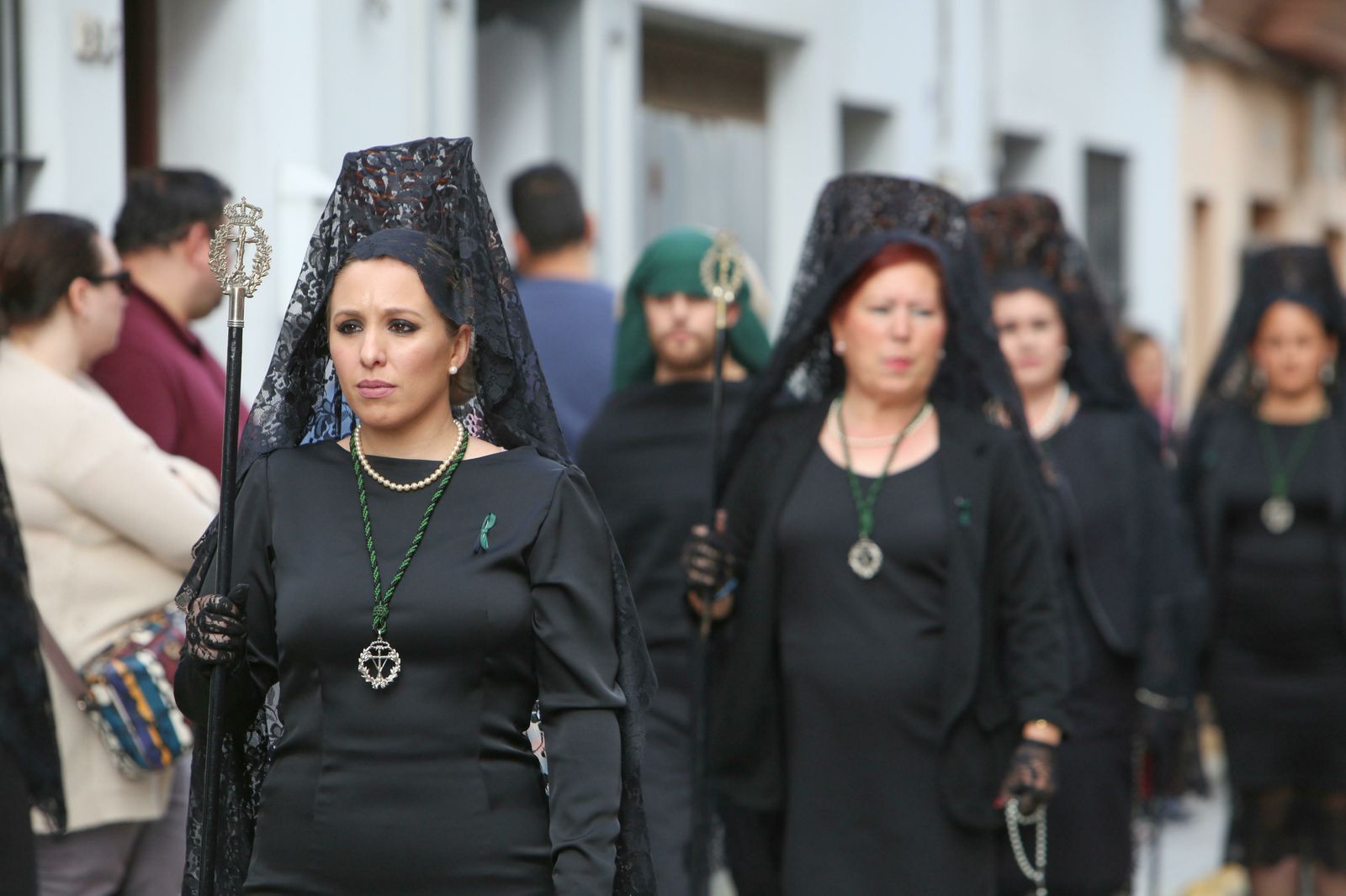 Imágenes de la salida procesional de Vera Cruz