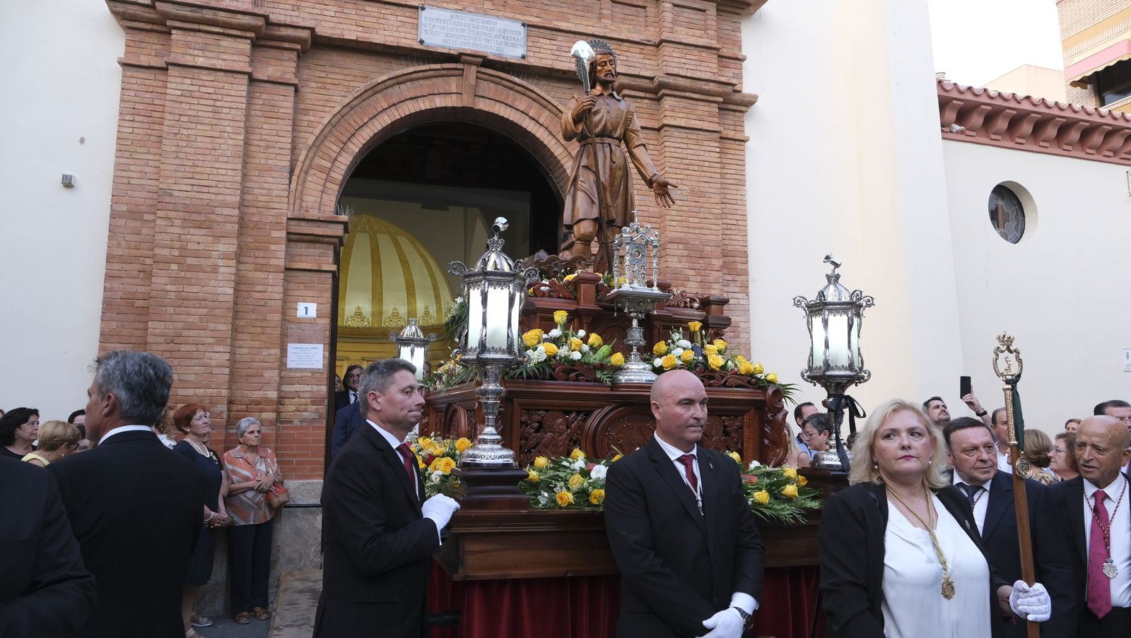Imágenes de la Procesión de San Isidro, en El Ejido