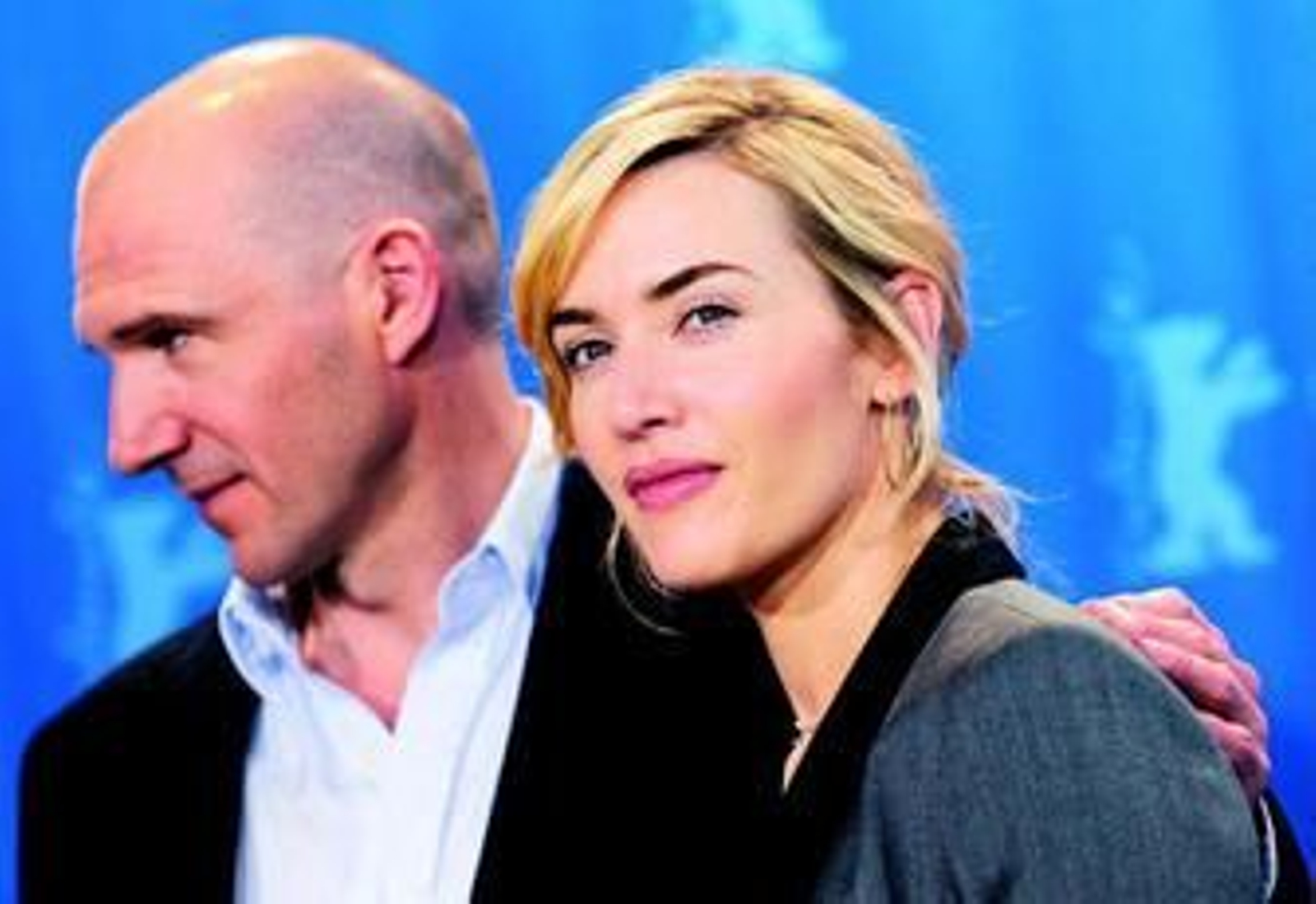 Los actores británicos Ralph Fiennes y Kate Winslet, durante la presentación de la película 'The reader'. Los actores británicos Ralph Fiennes y Kate Winslet, durante la presentación de la película 'The reader'.