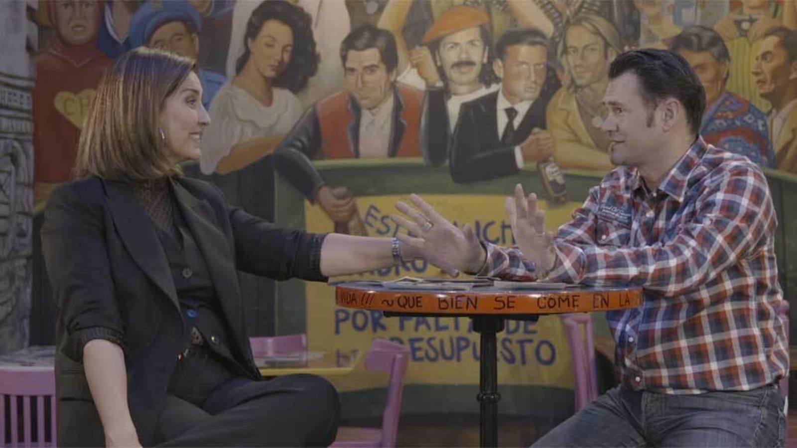 Cristina Zubillaga con Iñaki López Cristina Zubillaga con Iñaki López