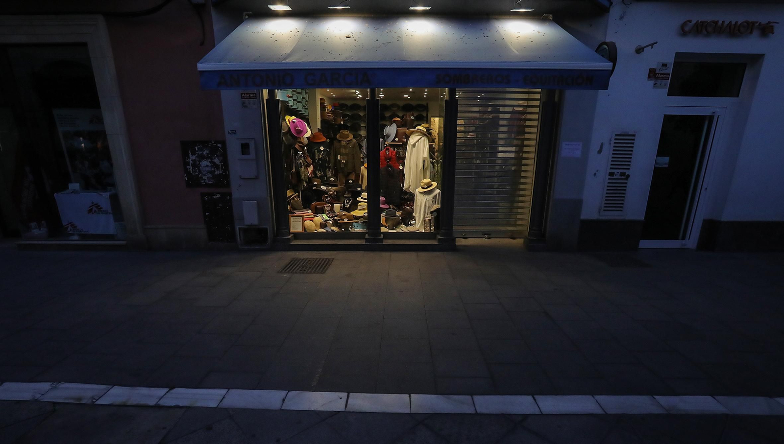 Jerez cierra a las seis de la tarde comercio y hostelería por el toque de queda