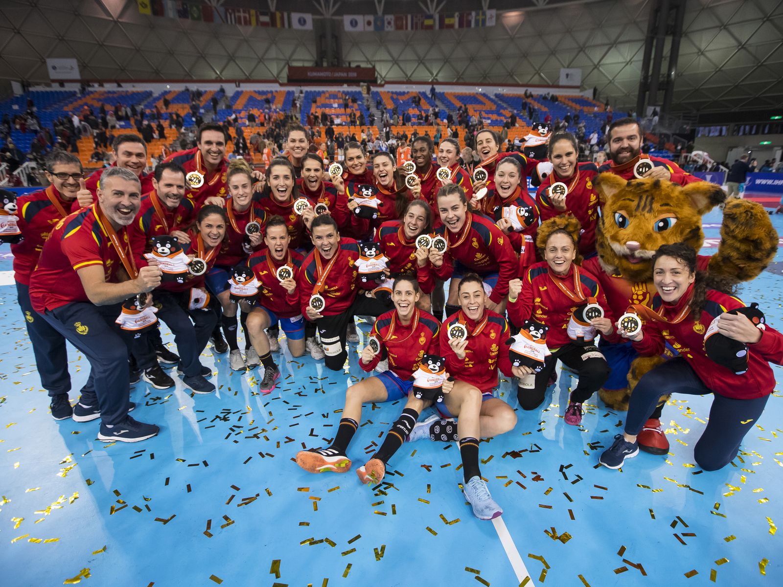 Las Guerreras, con la plata mundial.