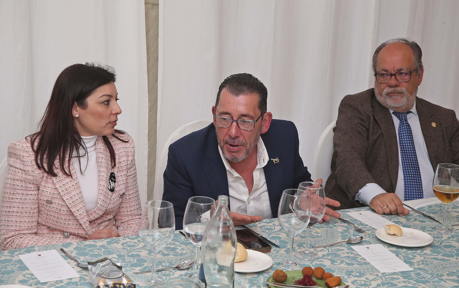 Fotos de la tertulia cofrade de Europa Sur en Algeciras 2023