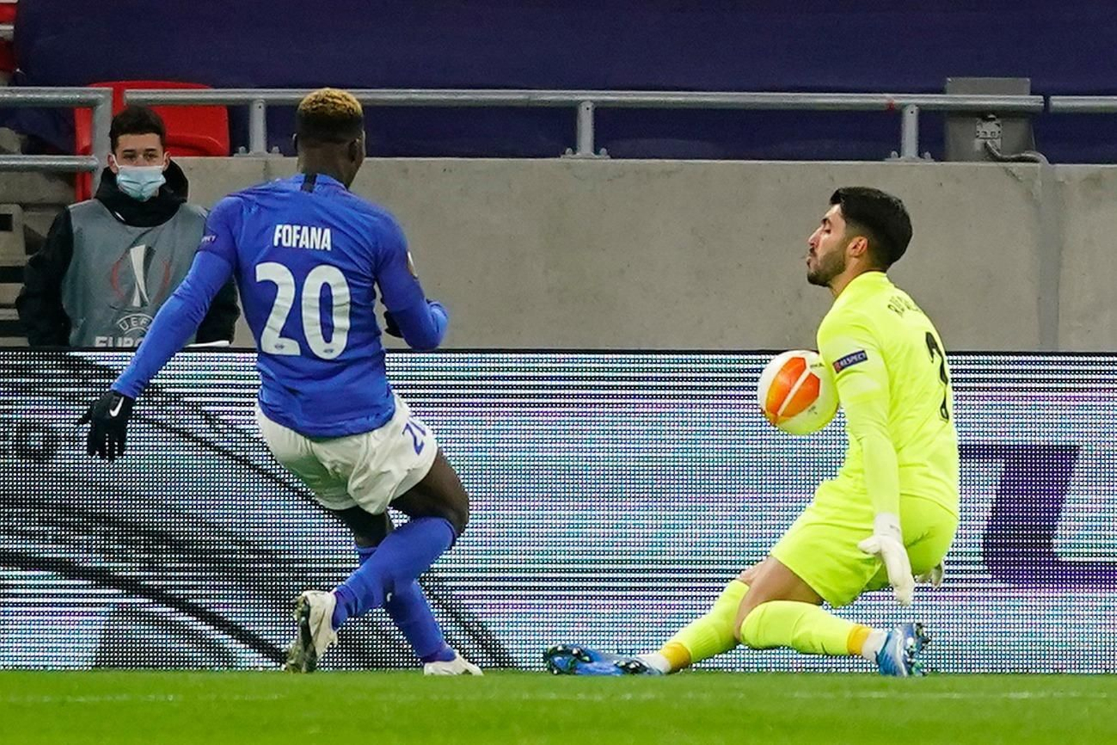 Rui Silva, en una intervención providencial.