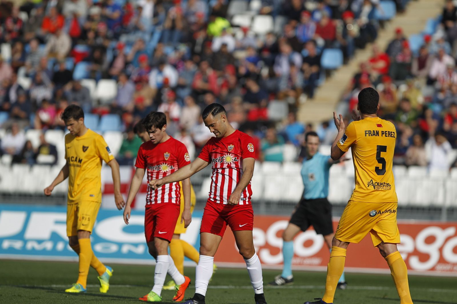 El Almería-UCAM Murcia, en imágenes
