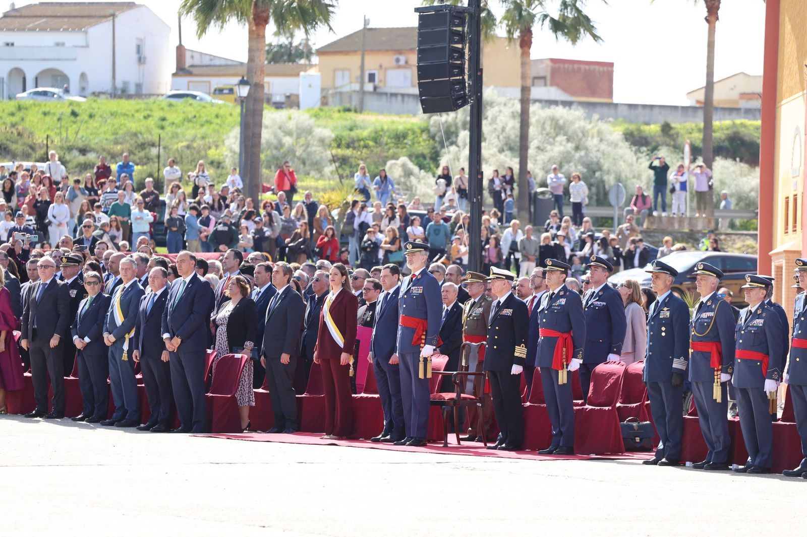 Fotografías del Acto Militar presidido por S.M. el Rey Felipe VI con motivo del centenario del Plus Ultra