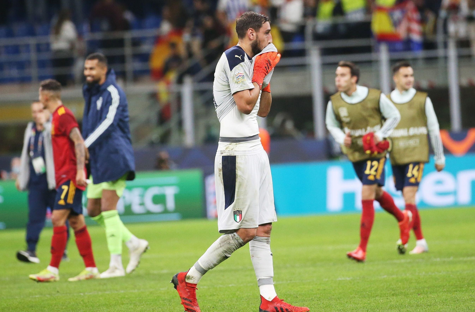 El Italia-España de la Liga de Naciones, en imágenes