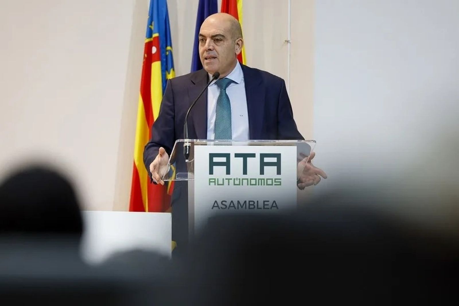 El presidente de ATA, Lorenzo Amor.
