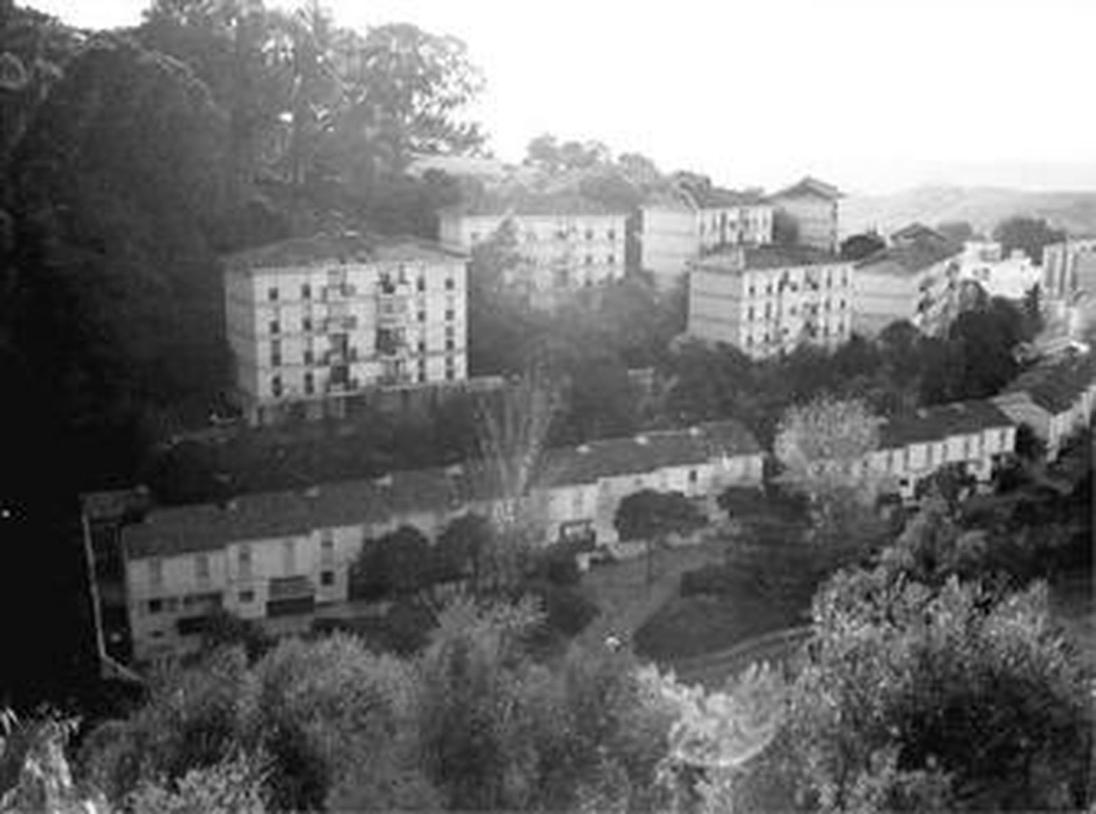 Una imagen de archivo de la barriada de San Jorge, más conocida como El Lario.