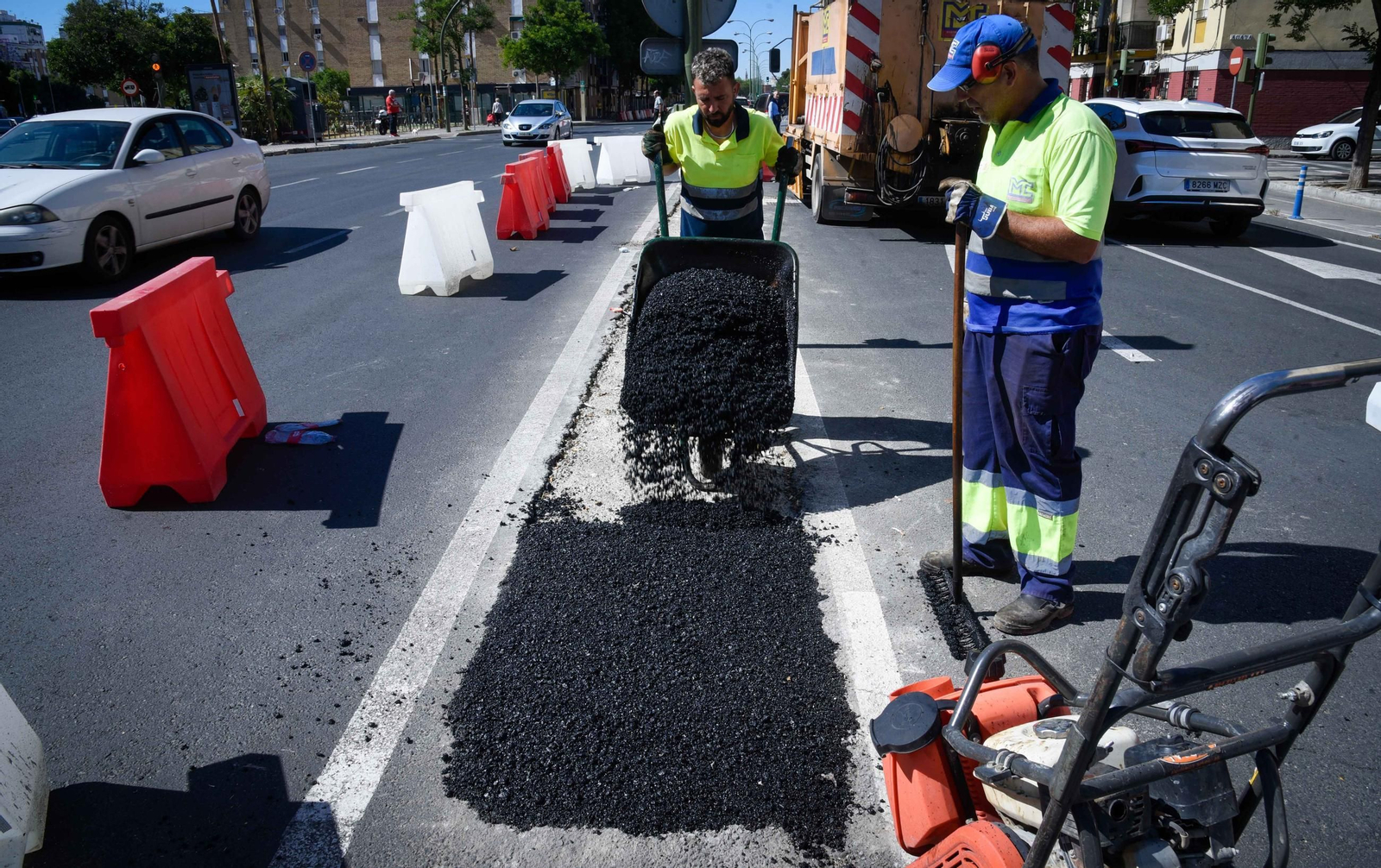 La primera fase de la construcción de la Línea 3 Norte de Metro de Sevilla
