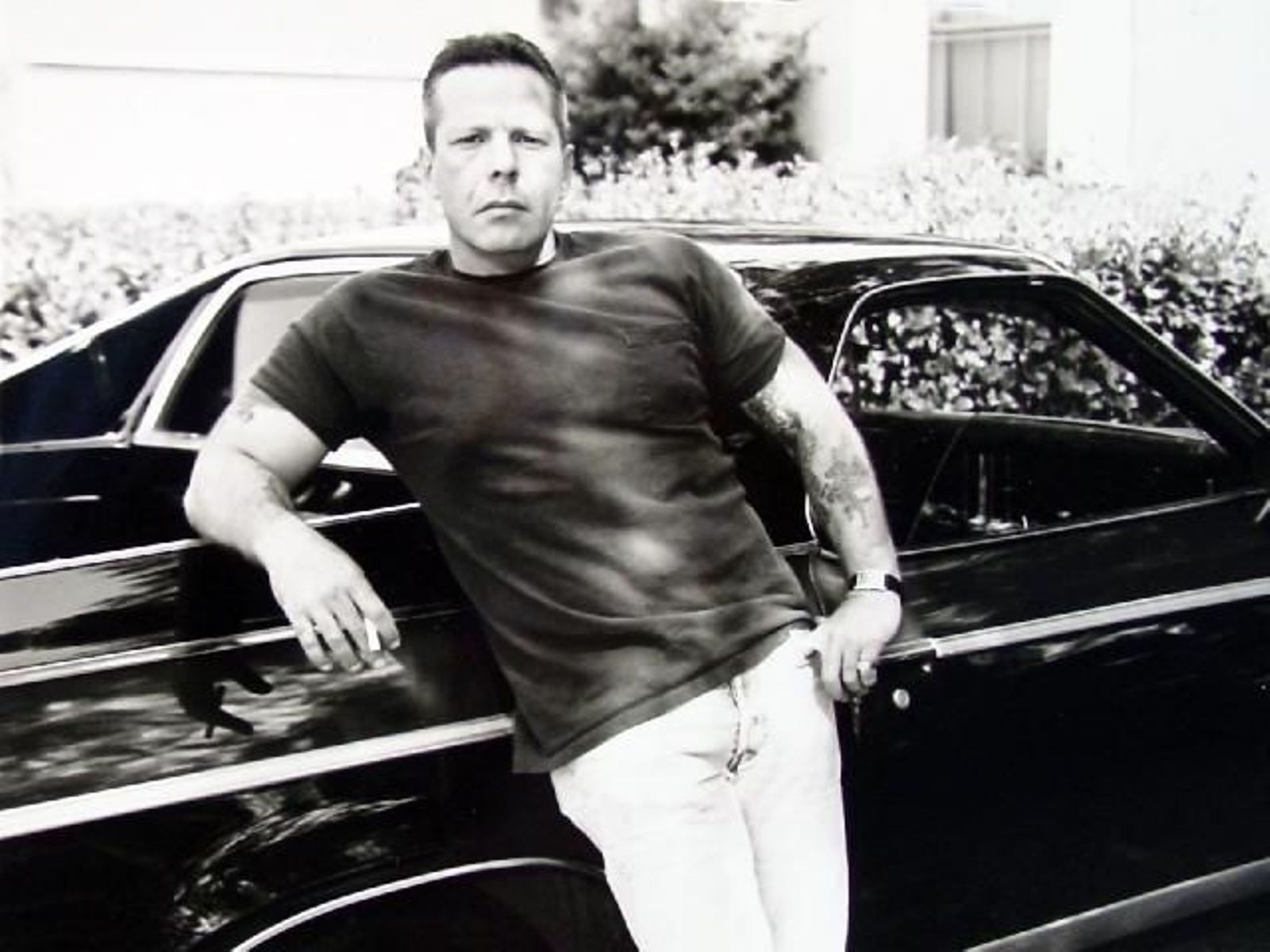 El escritor norteamericano Eddie Little (Los Ángeles, 1955-2003).