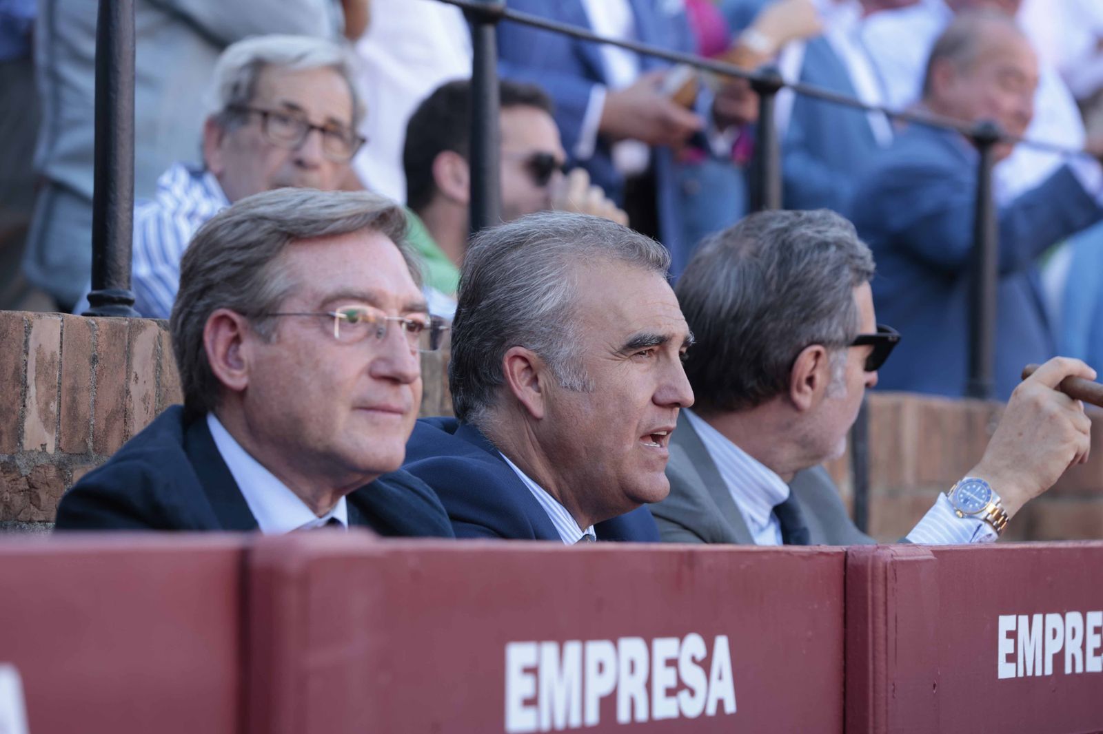 Ambiente en los tendidos de la Maestranza