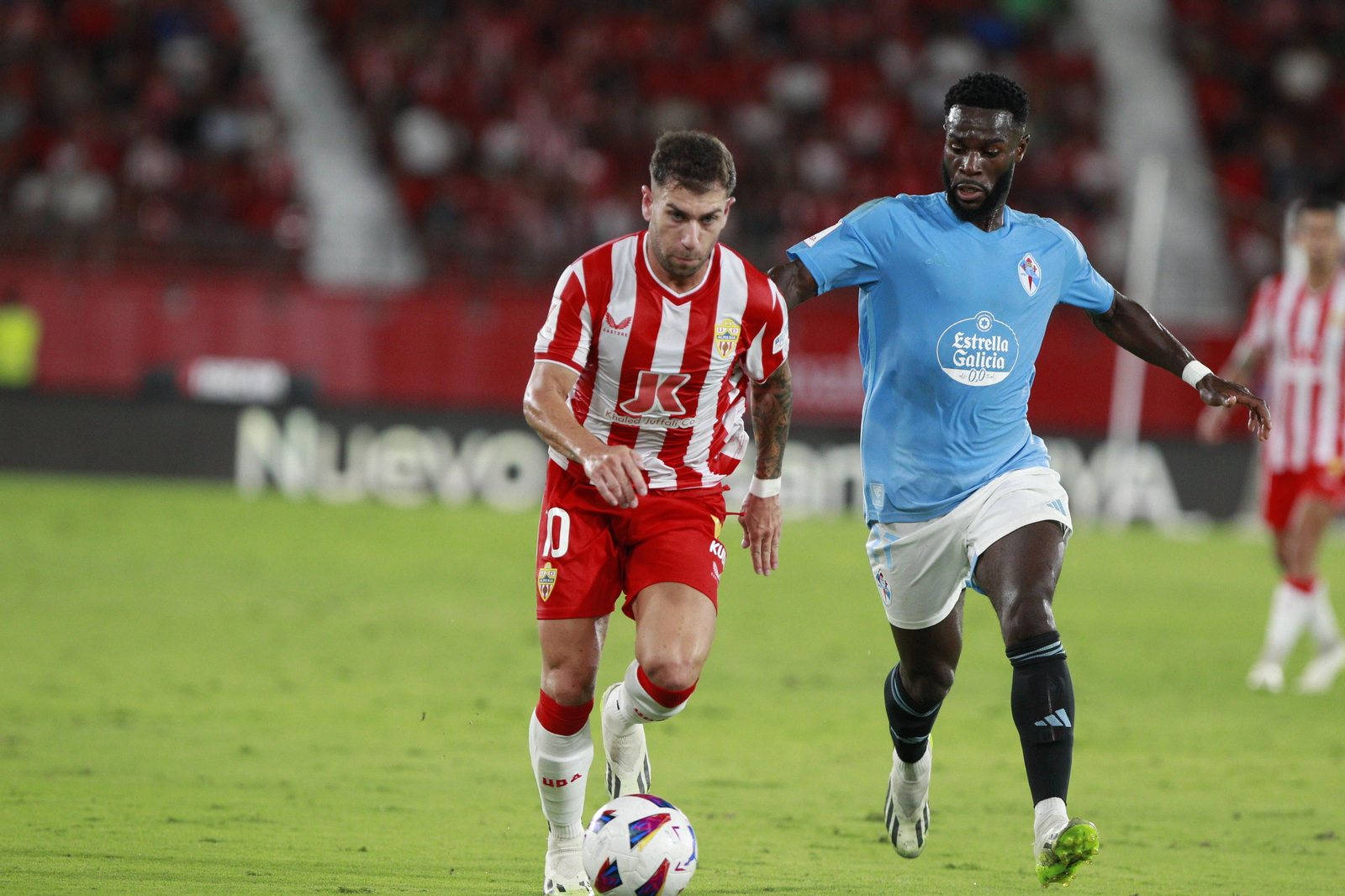 Imágenes del partido U.D. Almería-Real Club Celta de Vigo