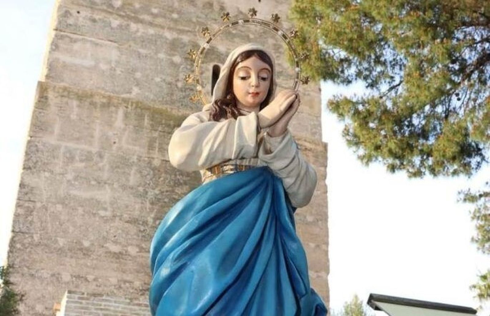Virgen de la Torre de La Victoria.