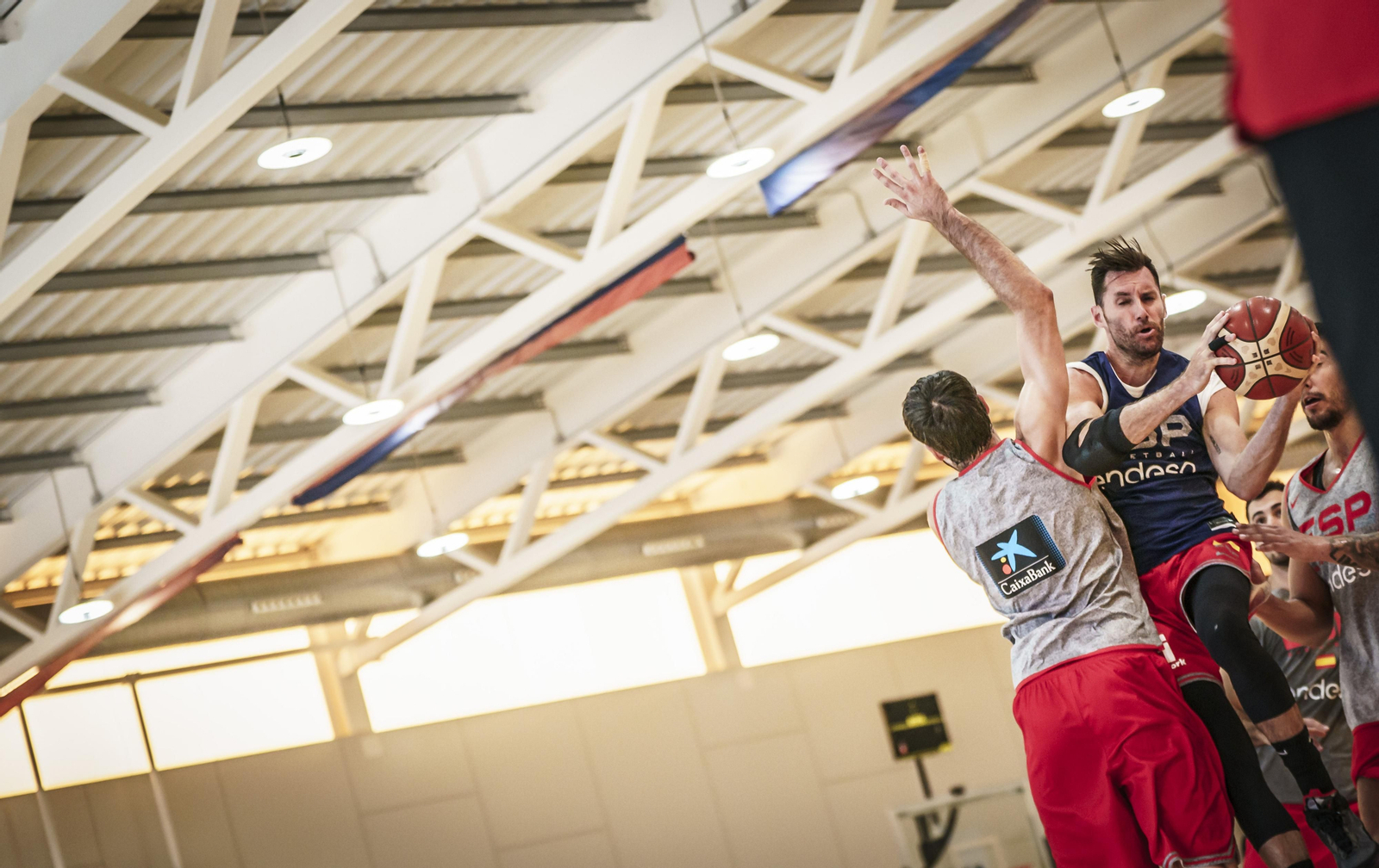 Sesión de la selección española en The Embassy