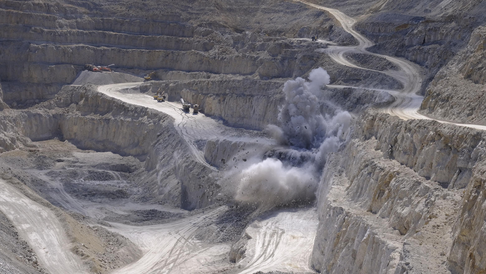 Visita a las canteras de yeso en Sorbas