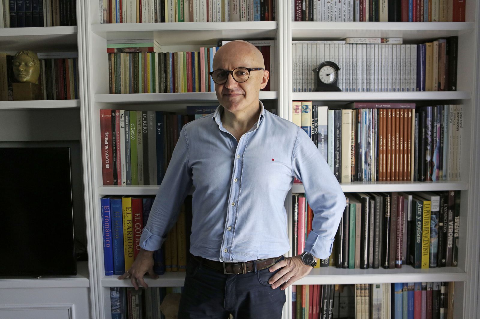 Manuel Jesús Roldán, en su domicilio.