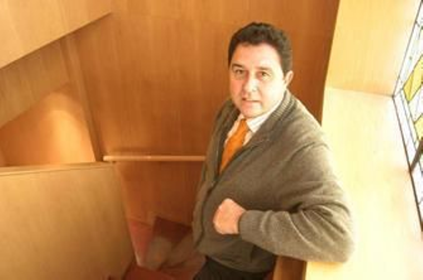 El matador de toros Tomás Campuzano, apoderado de Barberán.