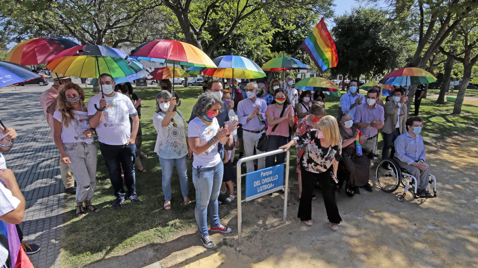 El Día del Orgullo LGTBIQA+ en Jerez, en imágenes