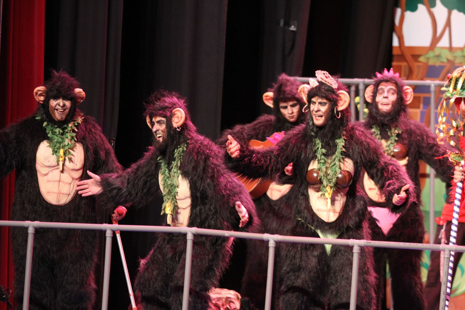 Imágenes del primer día de preliminares de concurso del Carnaval Colombino 2018