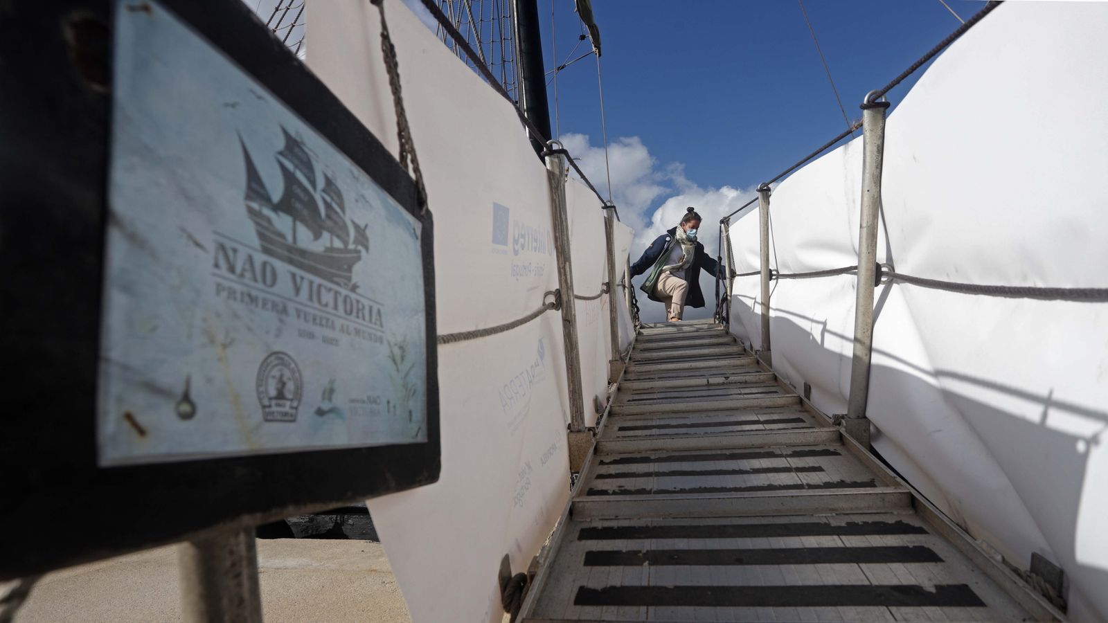 Fotos de la 'Nao Victoria' en Sotogrande